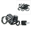 PA-5000 Kuisheidskooi met Piercing -  Zwart