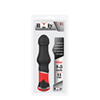Vibrerende Buttplug - Zwart/Rood