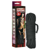 Bondage touw 3 meter zwart