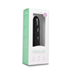 Zwarte siliconen vibrator