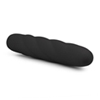 Zwarte siliconen vibrator