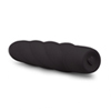 Zwarte siliconen vibrator