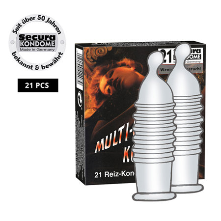 Ribbel Condooms 21pcs