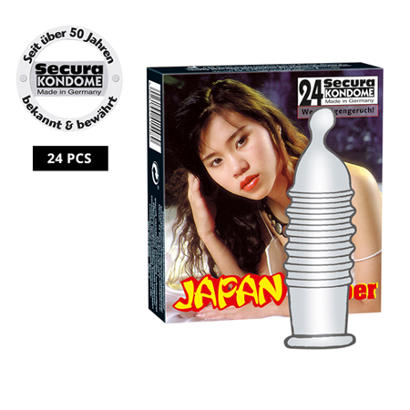 Secura Japan Rubber 24 Stuks