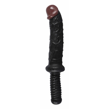 Dark-skinned super dildo