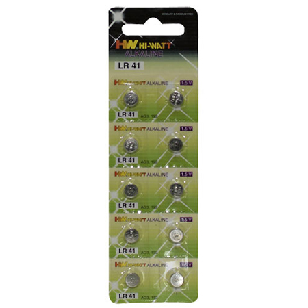 Knoop Batterijen - 10 stuks (LR41)