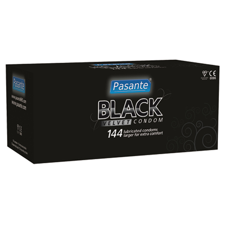 Pasante Black Velvet condooms 144 stuks