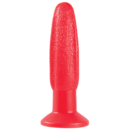 Groeven Buttplug - Rood 