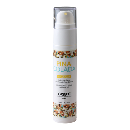 Verwarmende Massage Olie Met Smaak - Pina Colada