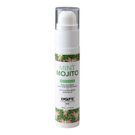 Verwarmende Massage Olie Met Smaak - Mojito