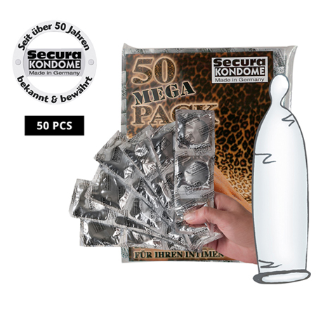 Secura Heavy rubber 50 stuks