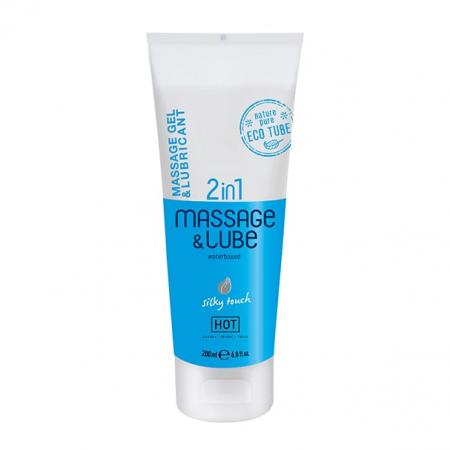 Hot Massagegel & Glijmiddel 2in1 - Silky Touch 
