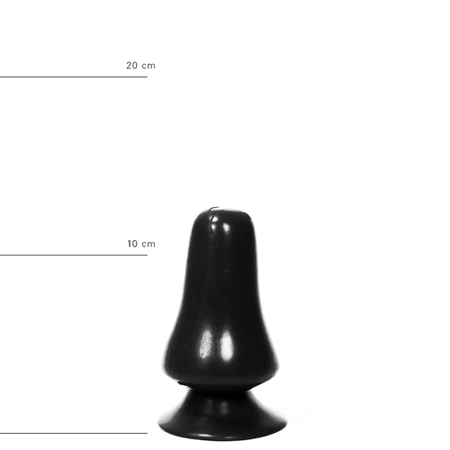 All Black Buttplug 12 cm - Zwart