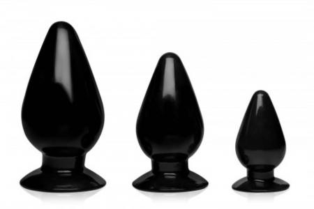 Triple Cones Anaalplug Set Van 3 