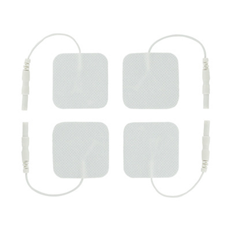 Electrosex Zelfklevende Siliconen Pads - 4 Stuks