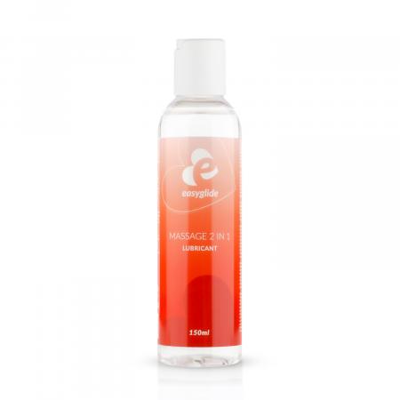 EasyGlide - 2 in 1 Massage En Glijmiddel Op Waterbasis - 150 ml