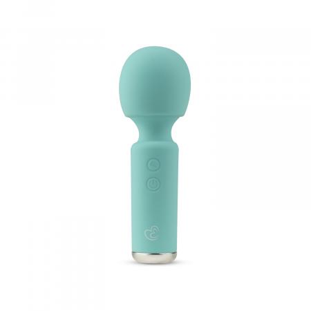 Mini Vibe Wand Vibrator - Aqua 