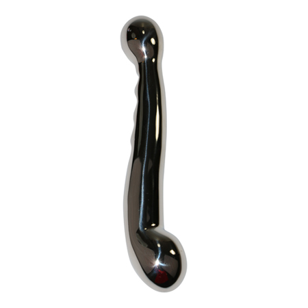 Elegante, stalen, dubbele dildo