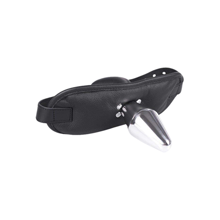 Mondknevel met buttplug