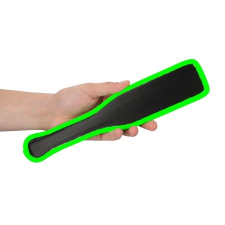 Glow in the Dark Paddle - Neon Groen/Zwart