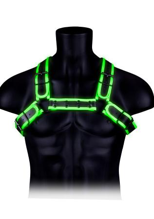 Buckle Bulldog Harnas - Glow in the Dark