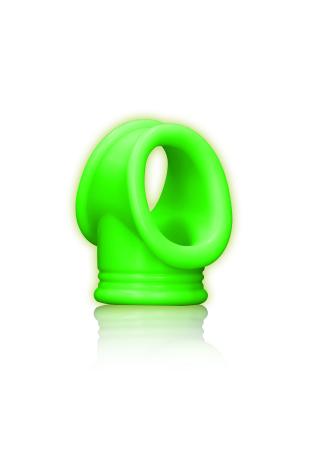 Cock Ring & Ball Strap - Glow in the Dark