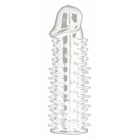 Verlengende Penis Sleeve - Transparant