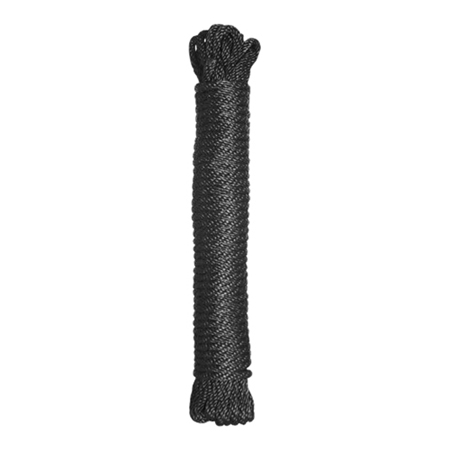 Premium Nylon Bondage Touw - Zwart