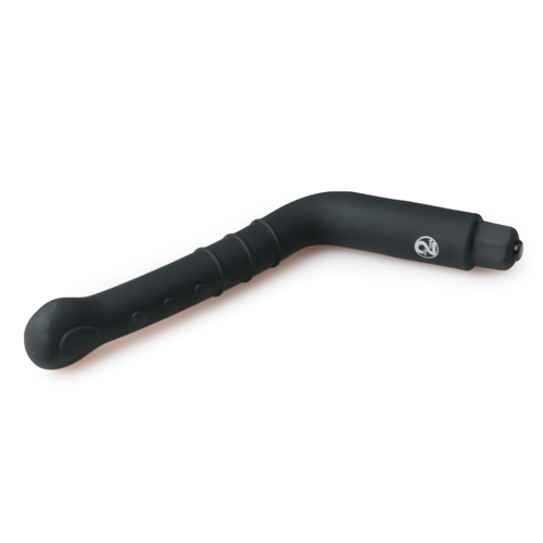 Anaal Vibrator L-Vorm - Zwart