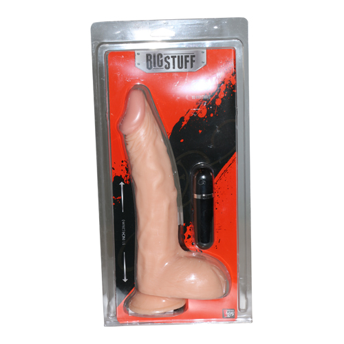 Bigstuff 28 cm vibrator - Zeer Groot