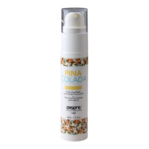 Verwarmende Massage Olie Met Smaak - Pina Colada