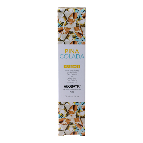 Verwarmende Massage Olie Met Smaak - Pina Colada