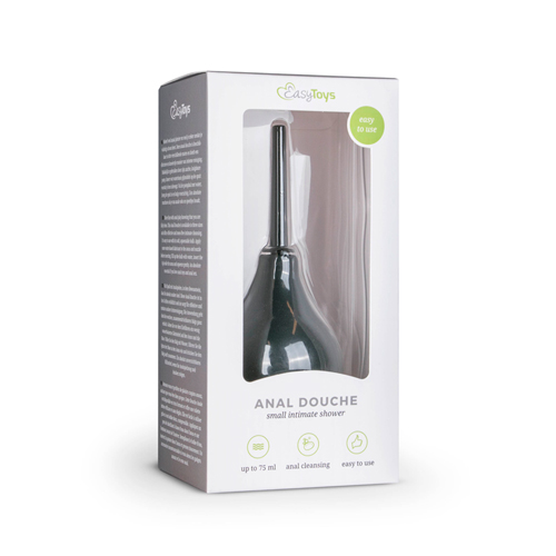Easytoys Zwarte Anaal Douche - Klein