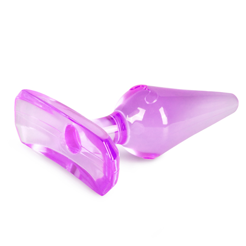 Paarse mini buttplug