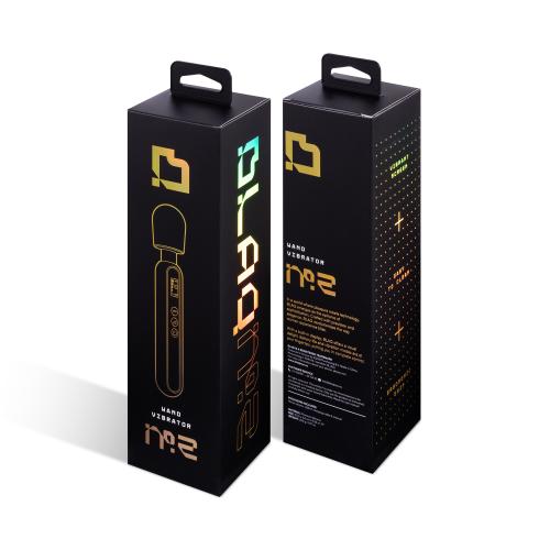 BLAQ - Digitale Wand Vibrator - Zwart 