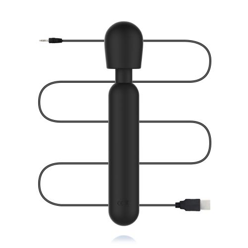 BLAQ - Digitale Wand Vibrator - Zwart 