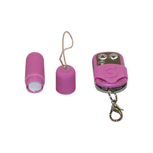 Remote Vibrating Bullet - Pink