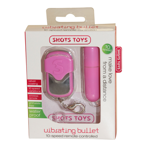 Remote Vibrating Bullet - Pink